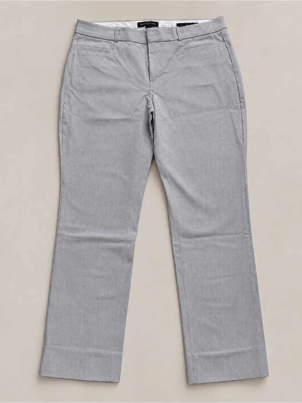 Banana Republic Sloan Petite Slim Ankle Pants Light Grey Size 6P